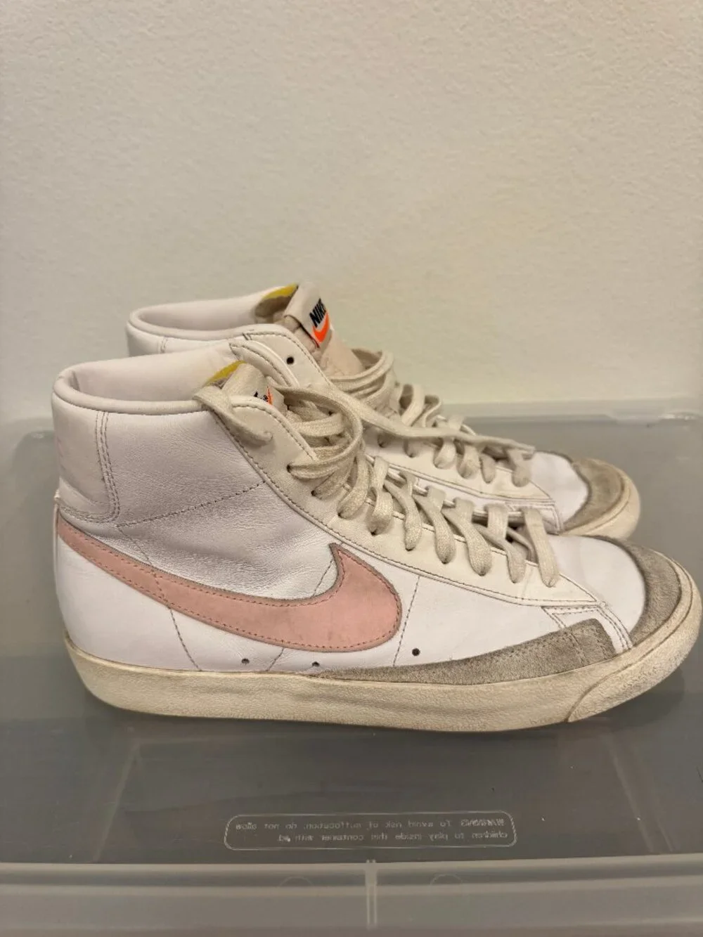 Nike Blazer Mid '77 Vintage Pink Foam White BQ6806-108 Men's Size 10